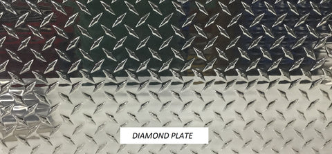 Assist Ramps - 2 inch Lift Diamond Plate - SCRATCH N' DENT - #922 S&D