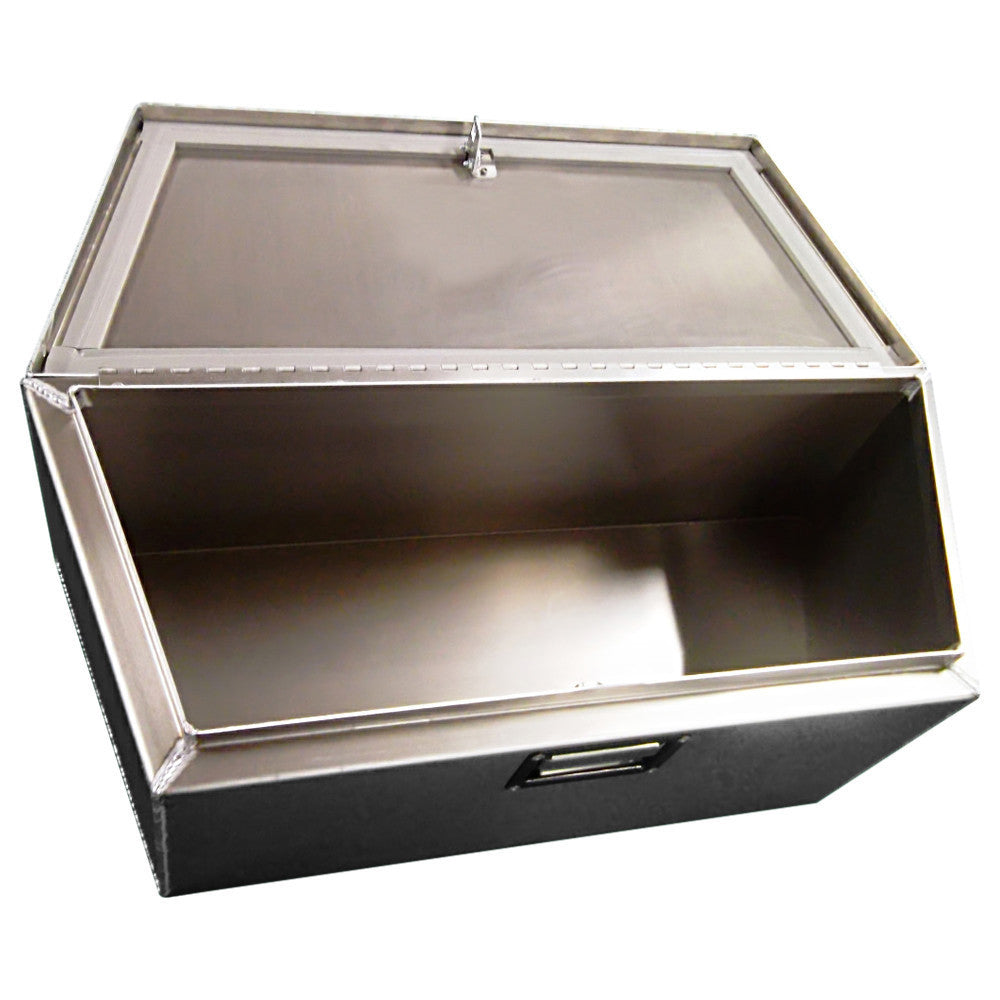 Trailer Tongue Storage Box, (30"L x 12"H x 12"D), Aluminum