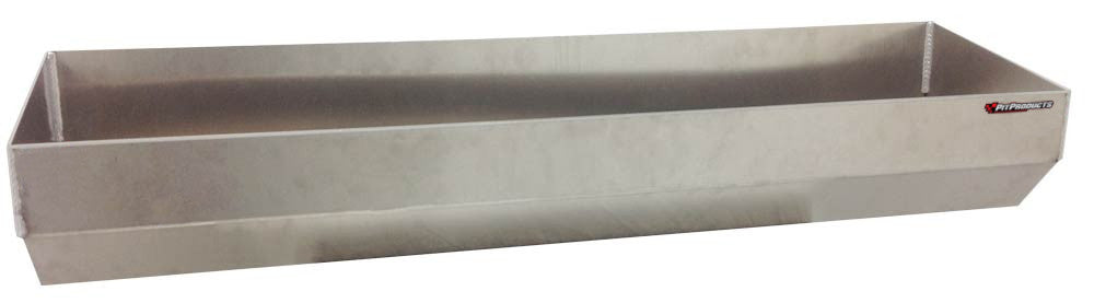 Trailer Go Kart Tire Rack/Trough, (48"L x 9"H  x 11"D), Aluminum