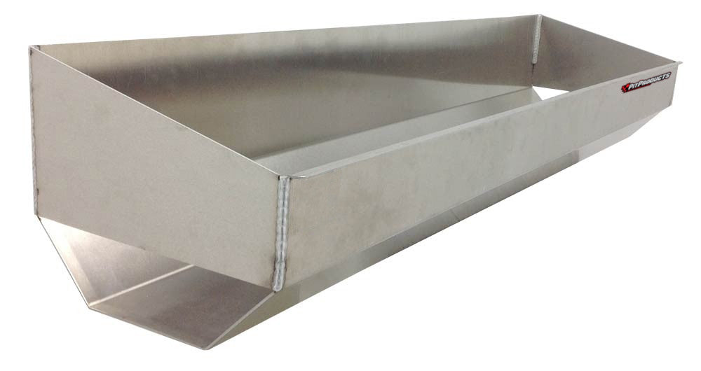 Trailer Go Kart Tire Rack/Trough, (48"L x 9"H  x 11"D), Aluminum