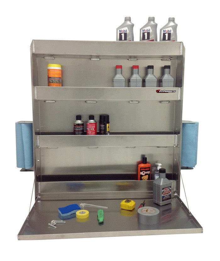 Trailer Work Station - Super, (36"L x 40"H  x 6"D), Aluminum