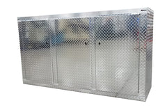 Trailer Storage Cabinet - Base, 6 ft. (72"L x 40"H x 22"D), Aluminum